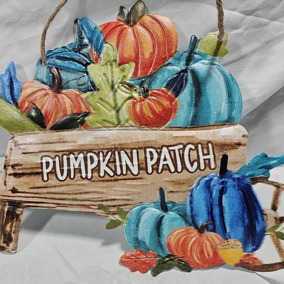 Other - Pumpkin Patch Metal Sign NEW